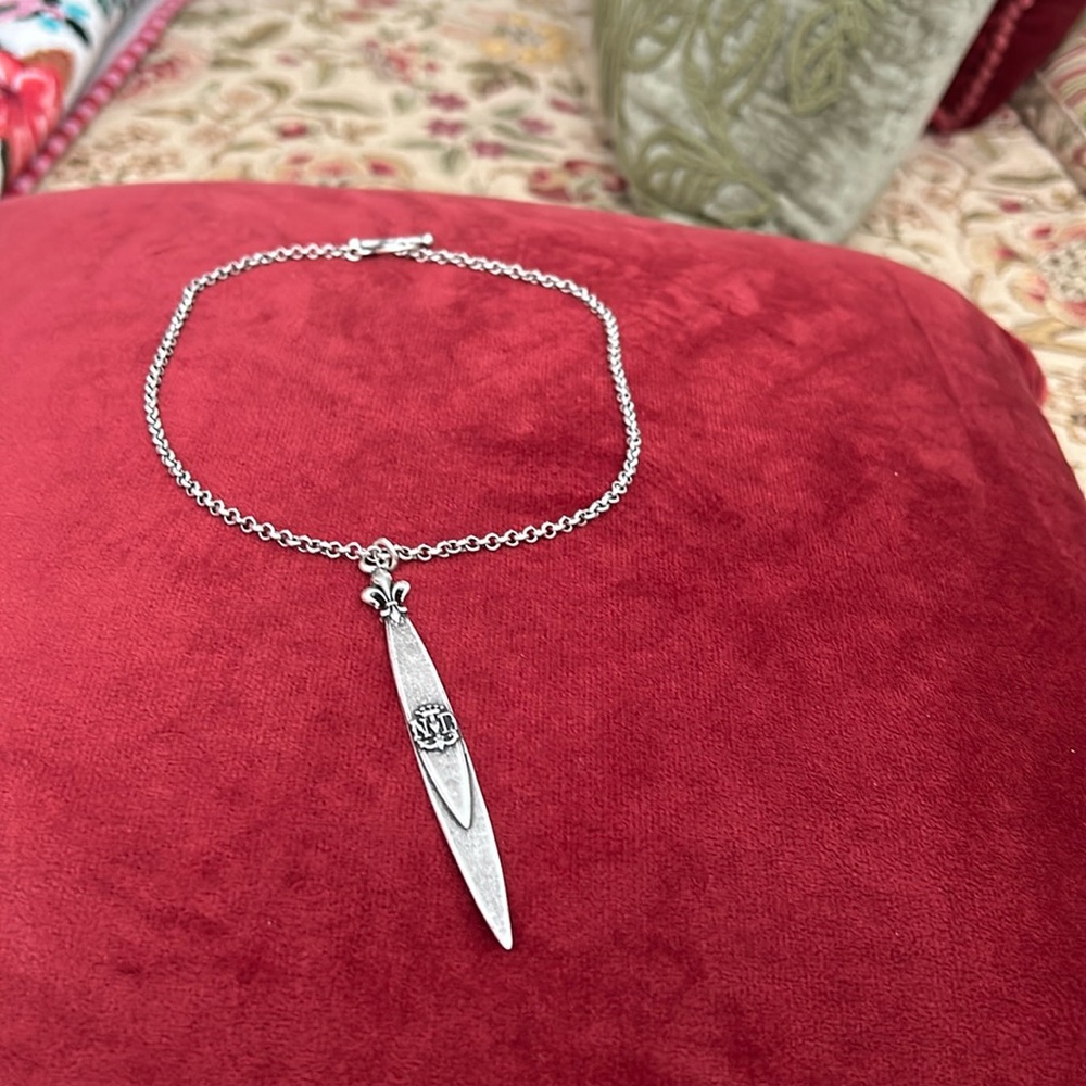 French KANDE silver necklace